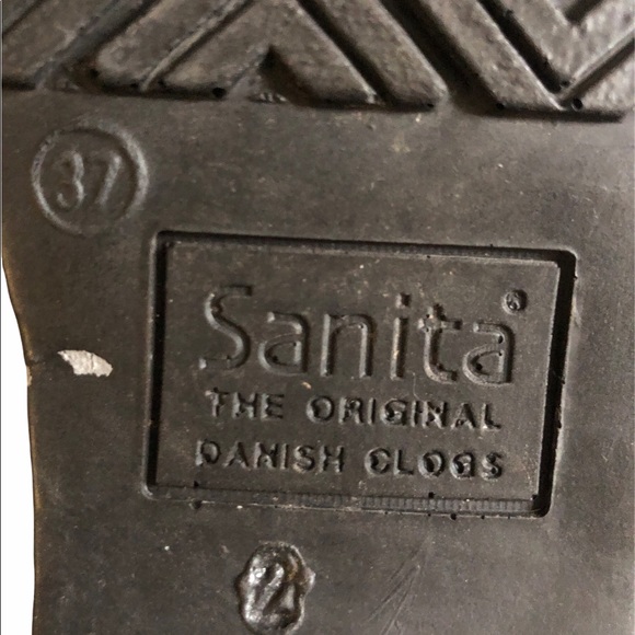 Sanita woman's clogs, black size 7(37) - Picture 2 of 5